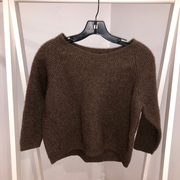 Vince Wool Sweater (Olive Green) - Picture 1 of 1